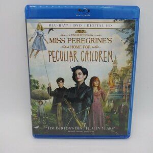 Tim Burton's Miss Peregrine's Home For Peculiar Children Blu Ray & DVD 2016